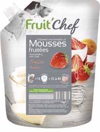 Preparation pour mousse fraise 1 kg