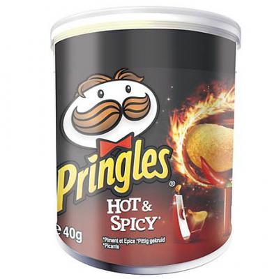 Pringles hot et spicy 12 x 40 g cevennes terroir colis gastronomiques