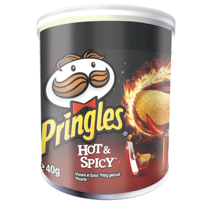 Pringles hot spicy 12 x 40 g