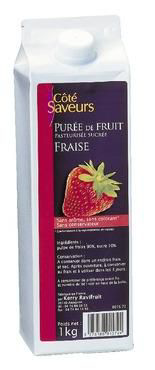 Purée de Fraise 1kg Fruits Rouges & Co - Purée de Fruit. ,  Achat, Vente