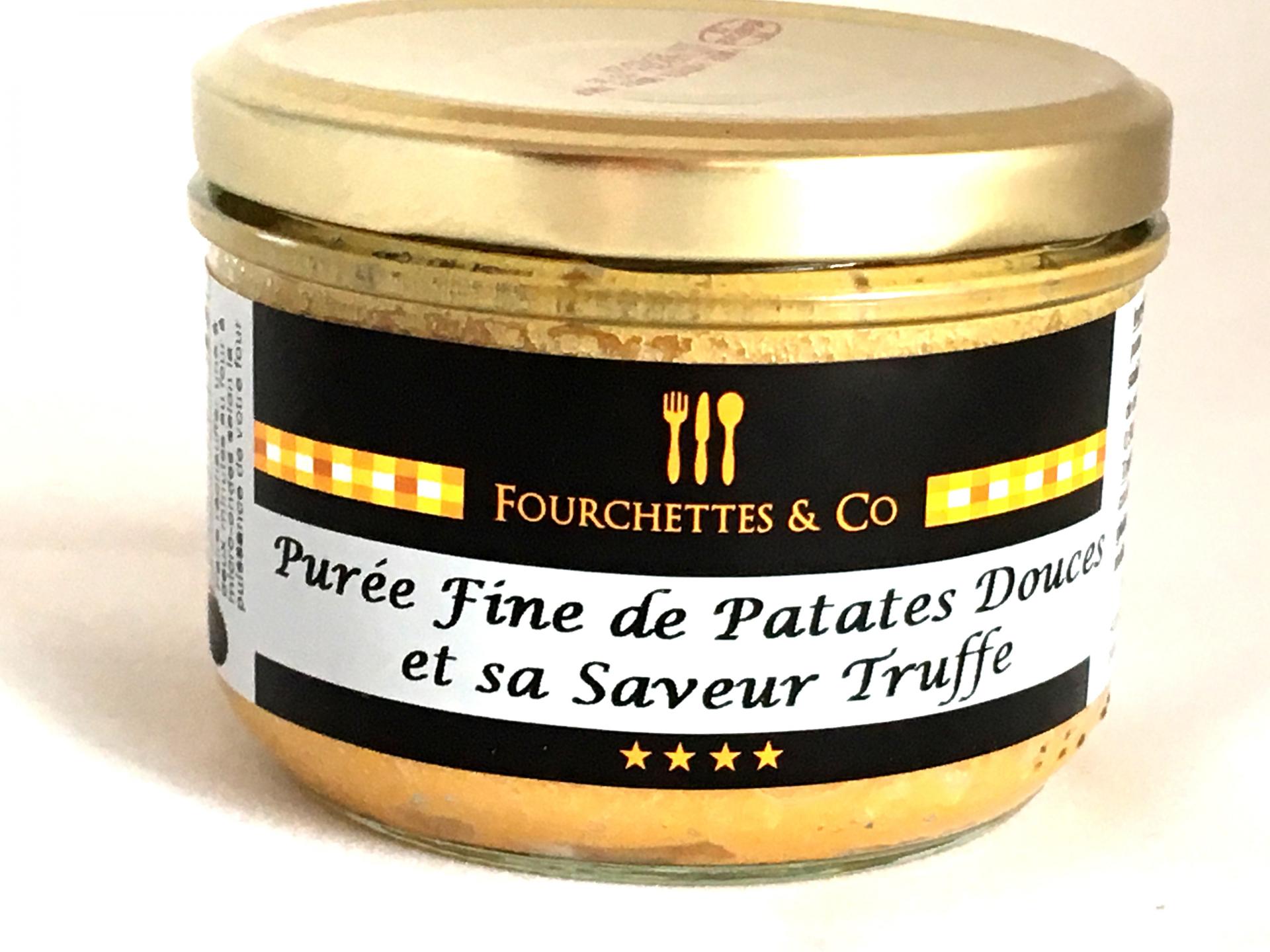 Puree fine de patates douces et sa saveur truffe 180g