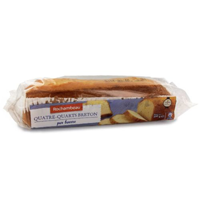 Quatre quart breton pur beurre 500 g rochambeau