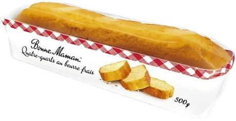 Quatre quarts pur beurre bonne maman 500 g pour professionnels
