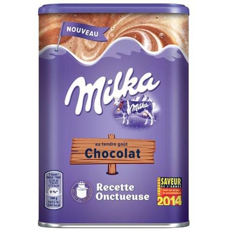 Recette onctueuse chocolat 400 g milka pour professionnels
