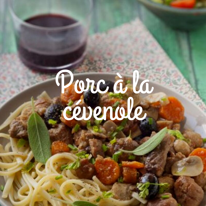 Recette porc a la cevenole produits du terroir direct producteur circuit court