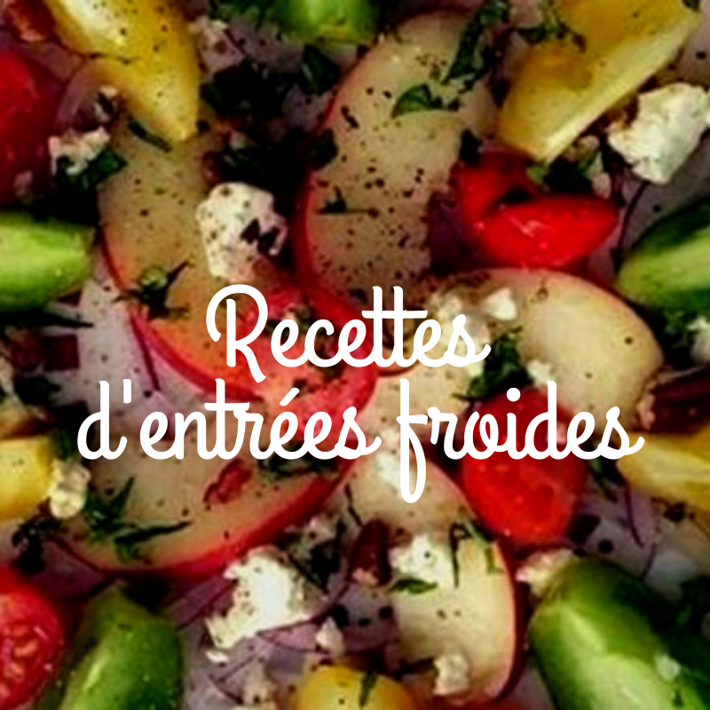 Recettes d entrees froides sur le site de vente en ligne de produits du terroir