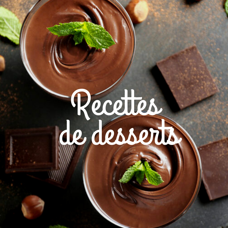 Recettes de desserts sur le site de vente en ligne de produits du terroir