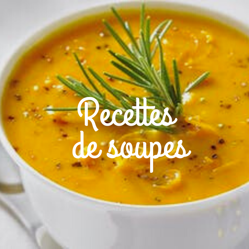 Recettes de soupes sur le site de vente en ligne de produits du terroir