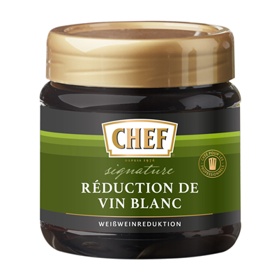 Reduction de vin blanc pot 450 g chef