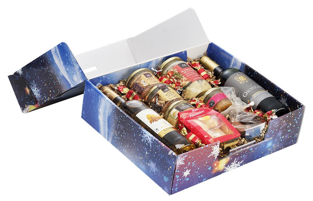 Reveillon gourmand duo panier gourmand de noel ccas