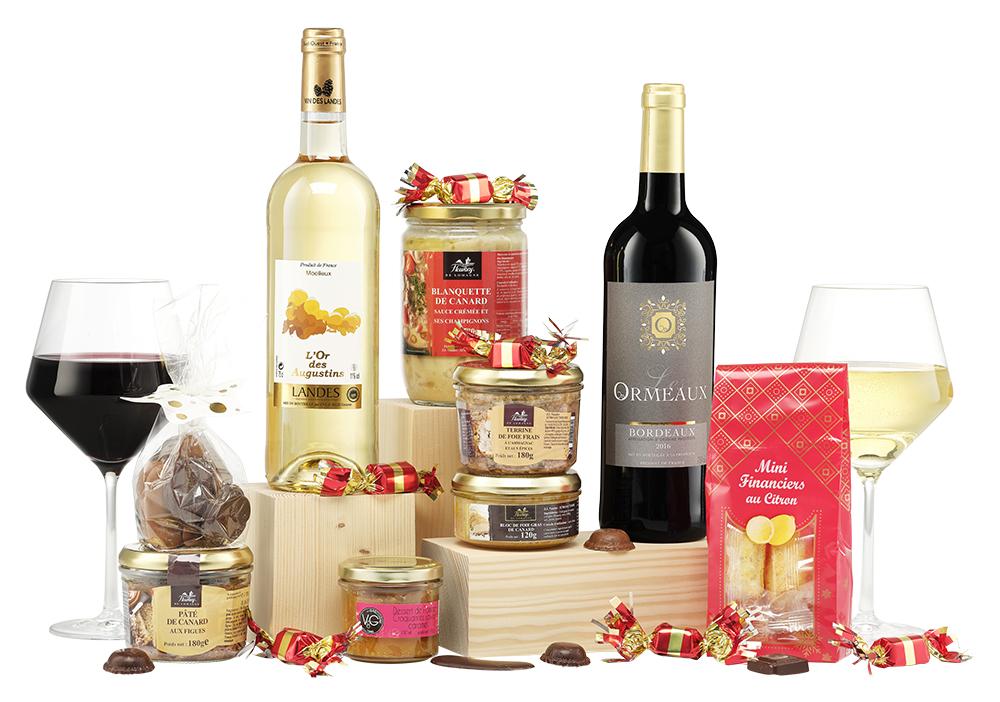 Reveillon gourmand solo panier gourmand de noel ccas