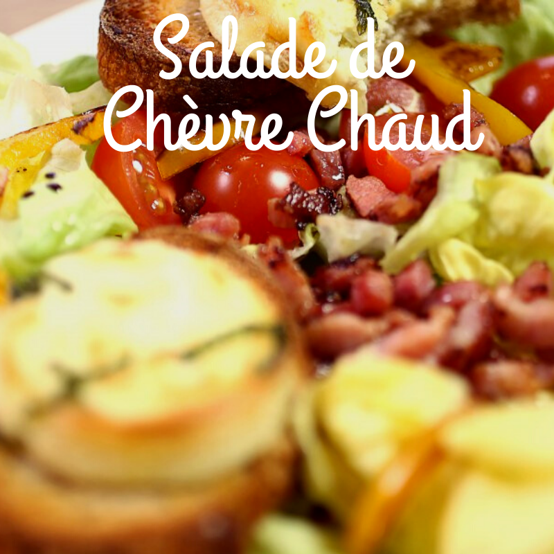 Salade de chevre chaud recette