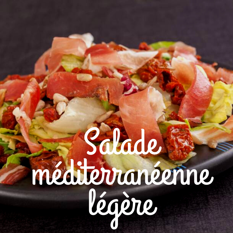 Salade mediterraneenne legere
