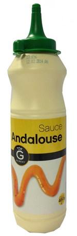 Sauce andalouse 500 ml gilbert pour professionnels