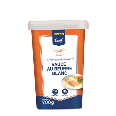 Sauce au beurre blanc 15.5 L - 700 g METRO Chef