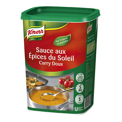 Sauce aux epices du soleil deshydratee 1 kg jusqu a 5l knorr