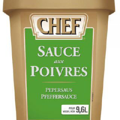 Sauce aux poivres 1.08 kg Chef