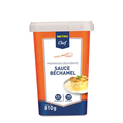 Sauce béchamel 9.5 L - 810 g METRO Chef