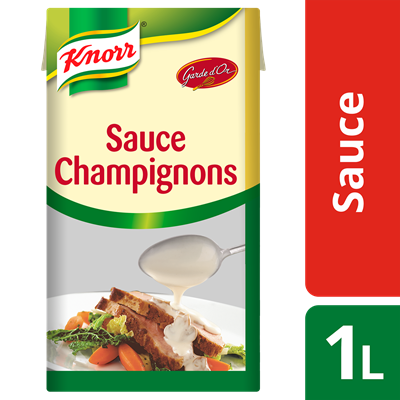 Sauce champignons 1 l knorr garde d or