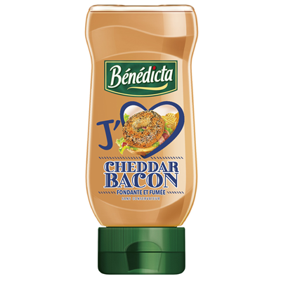 Sauce Cheddar Bacon Flacon 400 ml Bénédicta