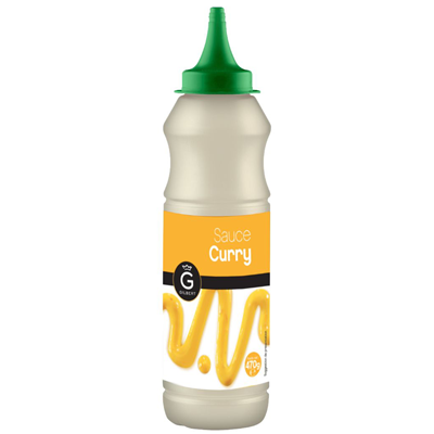 Sauce curry 500 ml gilbert
