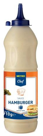 Sauce hamburger 910 g metro chef pour professionnels