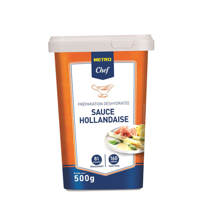 Sauce hollandaise 8 l 500 g metro chef 1