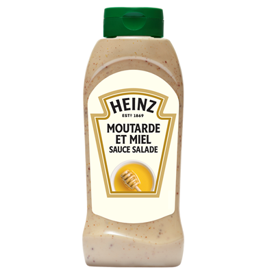 Sauce miel moutarde flacon 800 ml Heinz