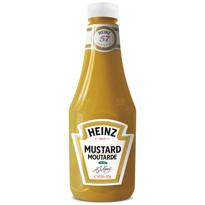 Sauce mustard flacon 875 ml heinz 1