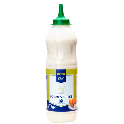 Sauce pommes frites 919 g metro chef 1