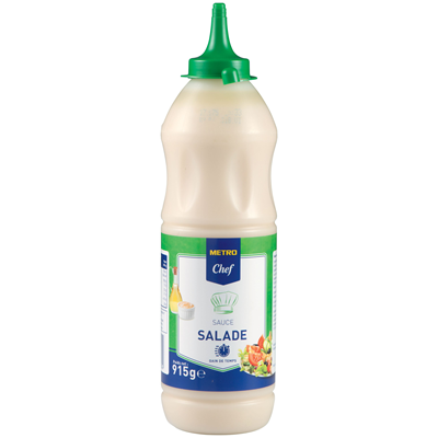 Sauce salade 915 g metro chef