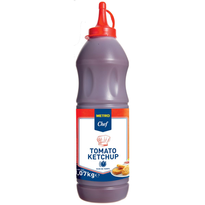 Sauce tomato ketchup 1 07 kg metro chef