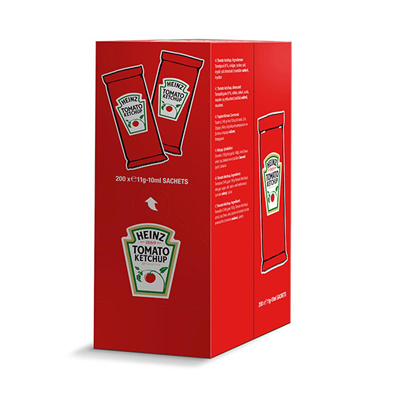 Sauce tomato ketchup 200 x 10 ml heinz