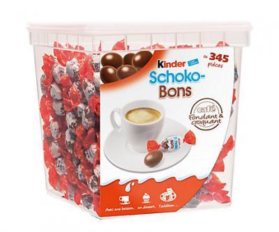 Schoko bons kinder 345 pieces 2 kg cevennes terroir colis gastronomiques