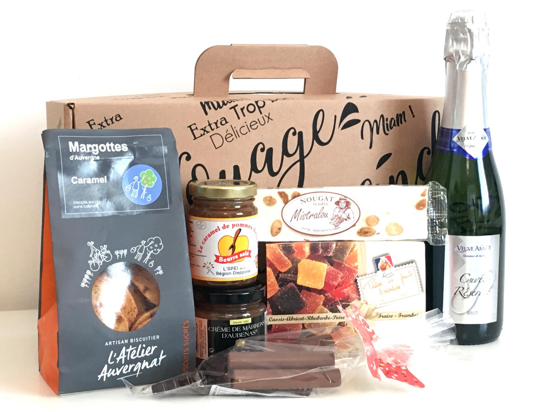 Secrets sucres valisette panier gourmand sucre maison de retraite gard herault ardeche