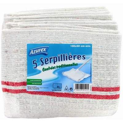 Serpillere gaufree economique 50 x 100 cm x 5