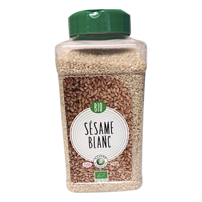 Sesame blanc bio 500 g saisse