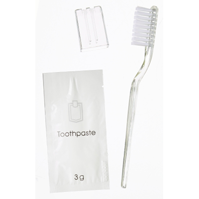 Set dentaire brosse a dents gel en emballage individuel le carton de 30