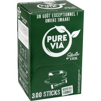 Sitck edulcorant stevia 0 kcal 300 g la boite de 300 sticks