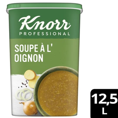 Soupe a l oignon 813 g 12 5 l 50 rations knorr