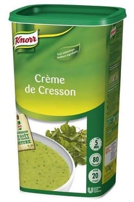 Soupe au cresson 750 g 50 rations knorr