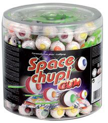 Space chupo gum 150 sucettes 1 8 kg intervan