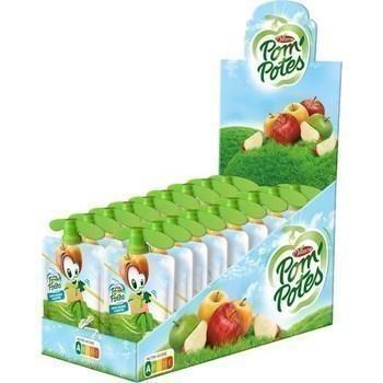 Specialite de pommes sans sucres ajoutes gourdes 18x90 g materne 1
