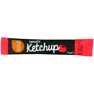 Sticket s ketchup 10 g saveurs et sauces
