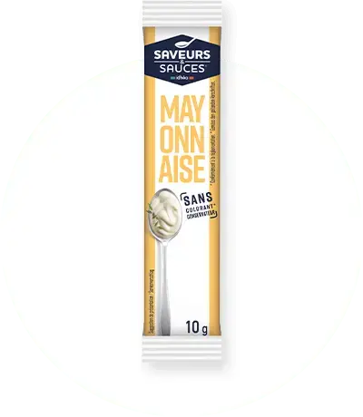 Sticket s mayonnaise 10 g sans colorant et sans conservateur saveurs et sauces
