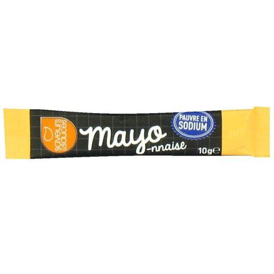 Mayonnaise sans colorant ni conservateur en stick 10 g SAVEURS ET