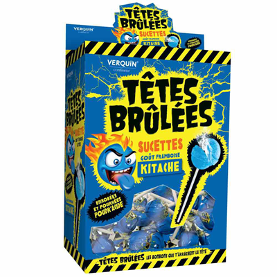 Sucette tetes brulees kitache 200 pieces