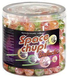 Sucettes space chupi galactic x 150 pour professionnels