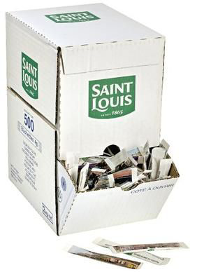 Sucre en poudre buchette 500 x 4 g saint louis