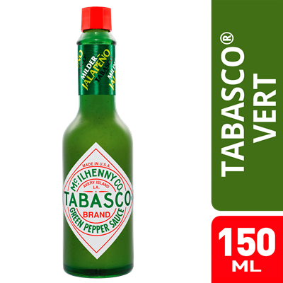 Tabasco vert flacon 150 ml tabasco